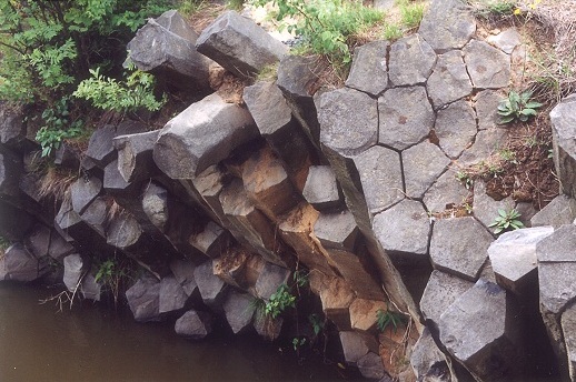 Čedič na Panské skále